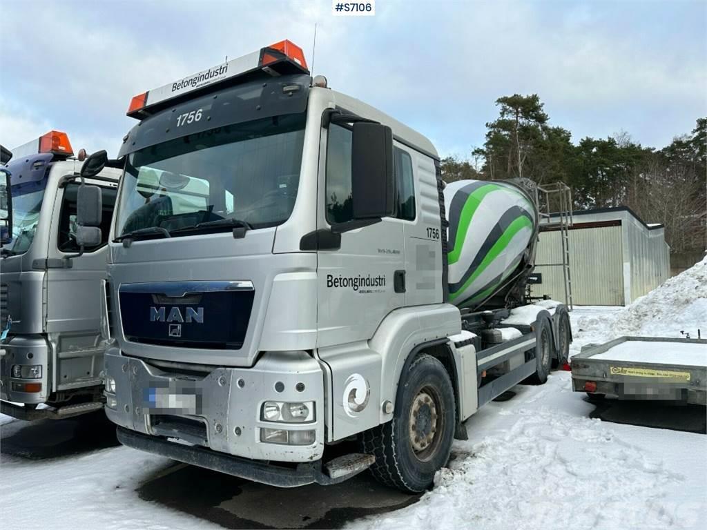 MAN TGS 26.400 6x2-2 BL Euro 6 Cement Truck Avtomešalci za beton