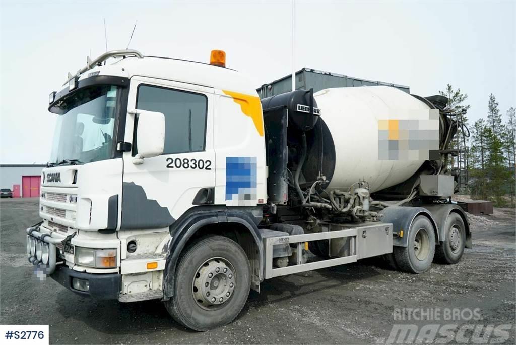 Scania P124 6x2 Mixer Truck Avtomešalci za beton
