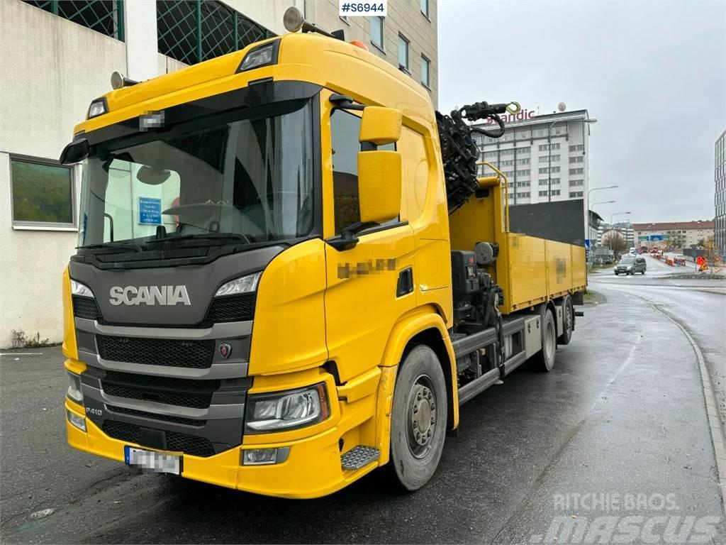 Scania P410 6x2 Tovornjaki z žerjavom
