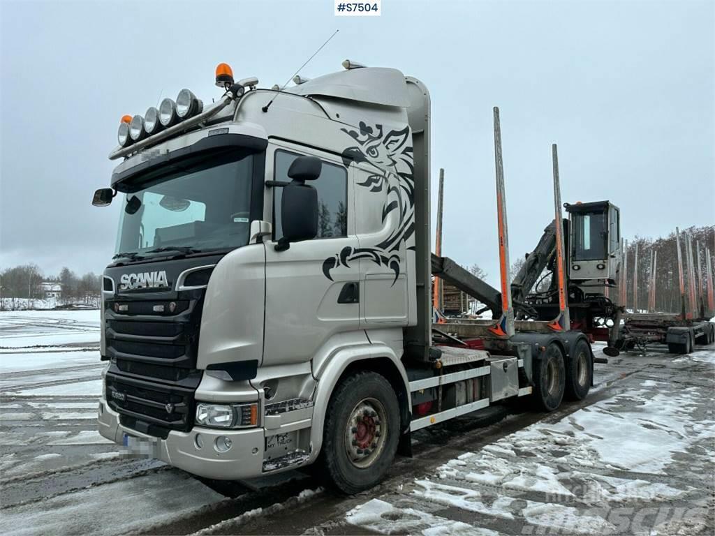 Scania R520 6X4 Tovornjaki za hlode