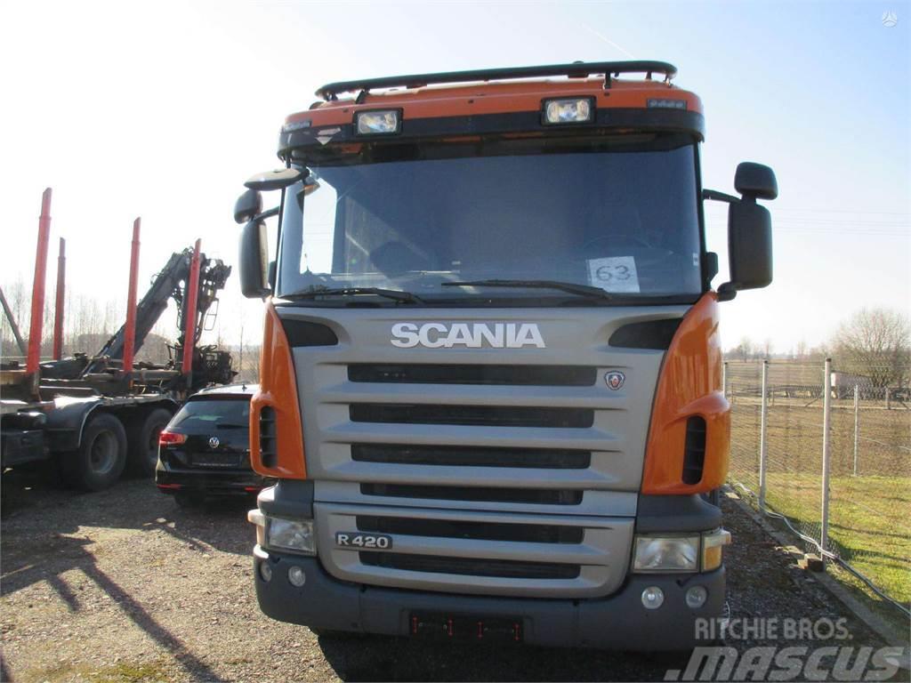 Scania R420 Tovornjaki za hlode
