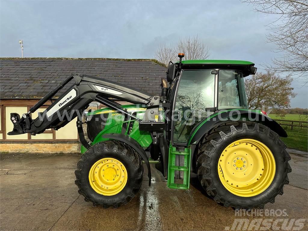 John Deere 6100MC Tractor c/w 2019 Quicke Q4M Loader Traktorji
