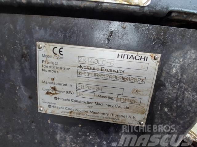 Hitachi ZX160 LC-6 Bagri goseničarji