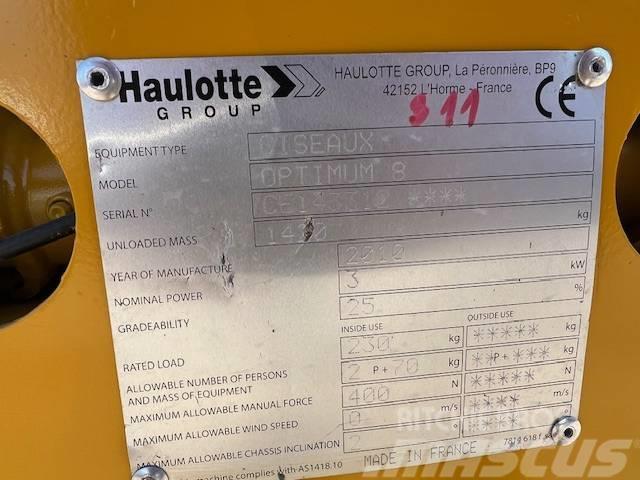 Haulotte Optimum  8 Škarjaste dvižne ploščadi