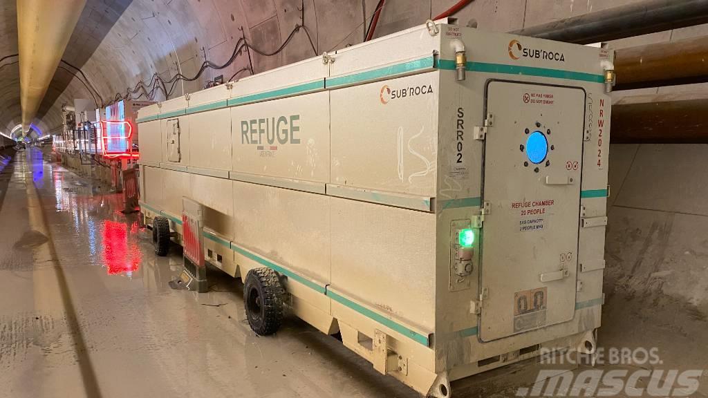  SUB'ROCA Tunnel Refuge chamber 20 people Druga podzemna oprema