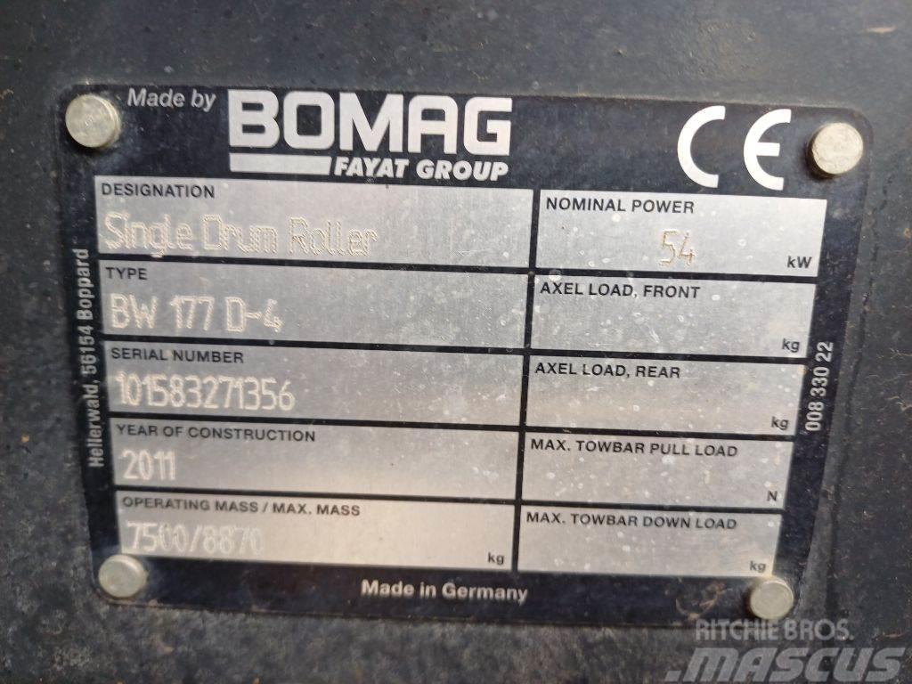 Bomag BW 177 D-4 Enojni valjarji