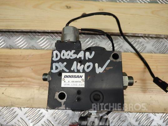 Doosan DX 140 W (1702-046)  hydraulic block Hidravlika