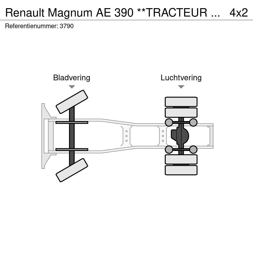 Renault Magnum AE 390 **TRACTEUR FRANCAIS-FRENCH TRUCK** Vlačilci