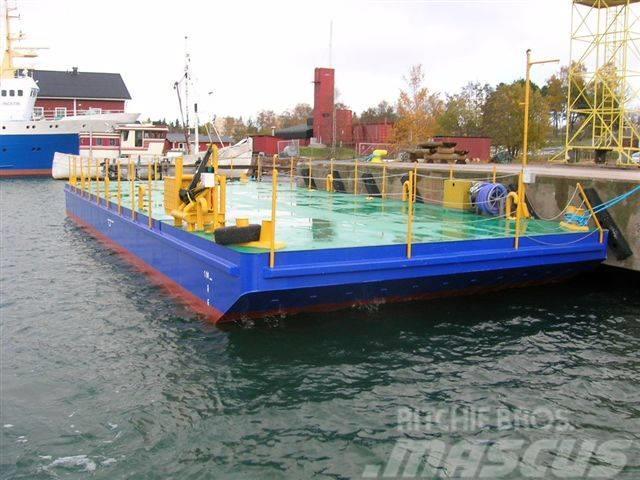  Flat Top  Barge / Pråm / Ponton 18 meter Delovni čolni/barže