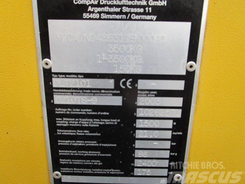 Compair C 210 TS - 9 - N Kompresorji