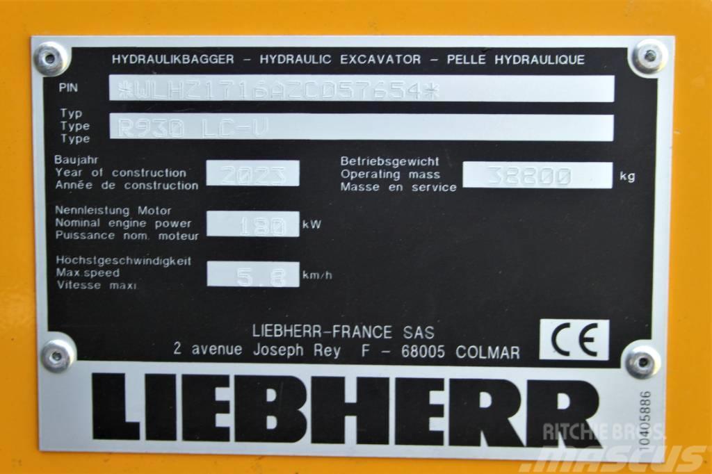 Liebherr R 930 LC-V Bagri goseničarji