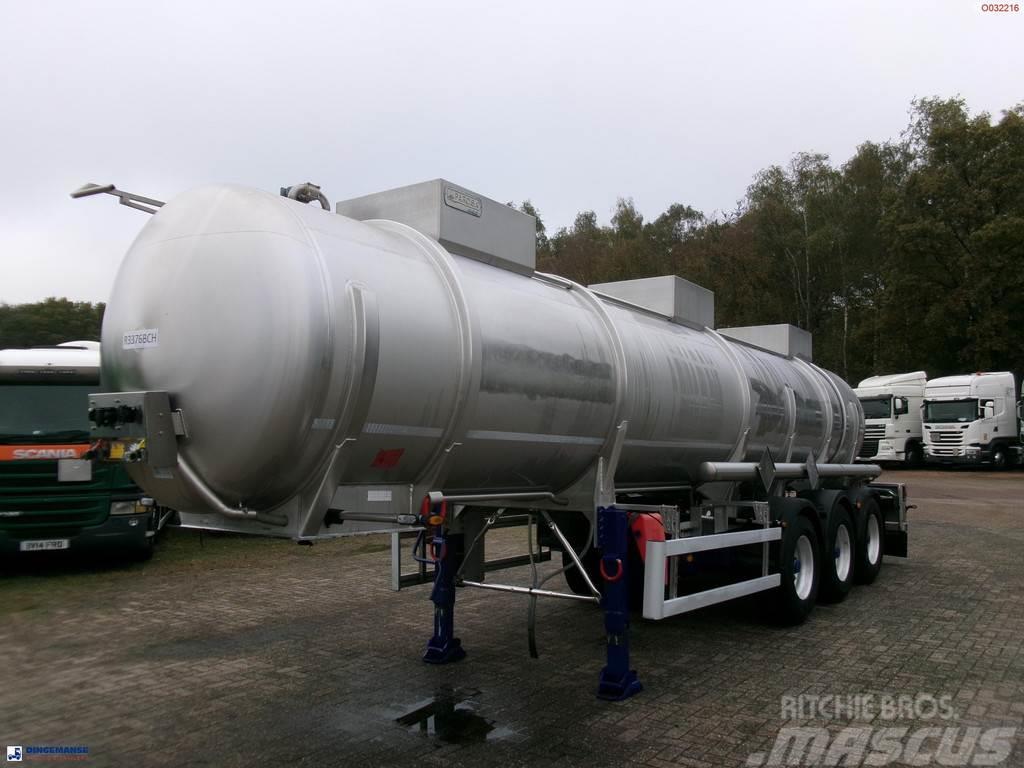  Parcisa Chemical tank inox L4BH 21.2 m3 / 1 comp + Polprikolice cisterne