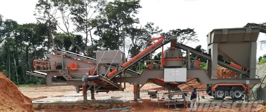 Constmach Mobile VSI Crushing Plant | Sand Making Machine Mobilni drobilniki