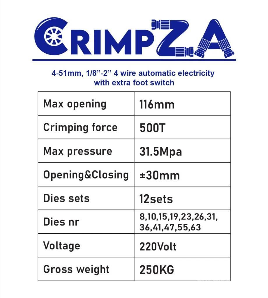  CrimpZA Crimping, Skiving, Cutting Equipment 12v/2 Drugo