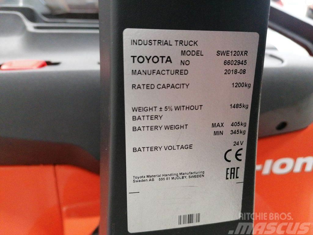 Toyota SWE120XR Li-ion Ročni električni viličar