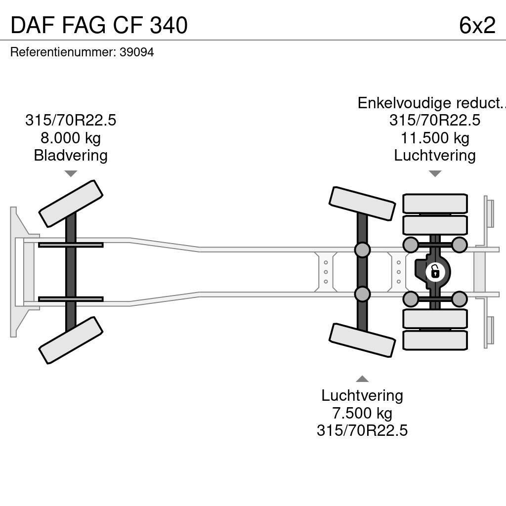 DAF FAG CF 340 Komunalni tovornjaki