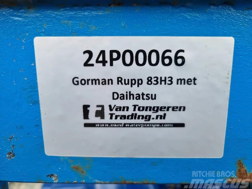 Gorman-Rupp Daihatsu DM850D Vodne črpalke