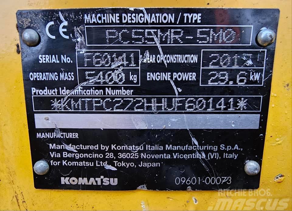 Komatsu PC55 MR-5M0 Mini bagri <7t