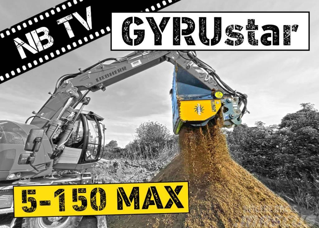 Gyru-Star  5-150MAX | Siebschaufel Radlader, Bagger Žlice