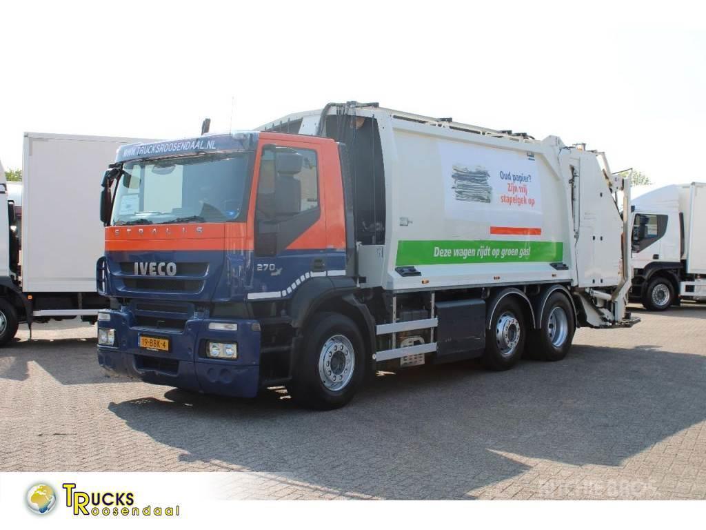 Iveco Stralis 270 CNG + GARBAGE + EURO 5 + 6X2 + RETARDE Komunalni tovornjaki