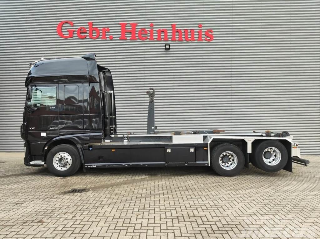 DAF XF 530 6x2*2 Euro 6 VDL 25 Tons Hooklift NL Truck! Kotalni prekucni tovornjaki