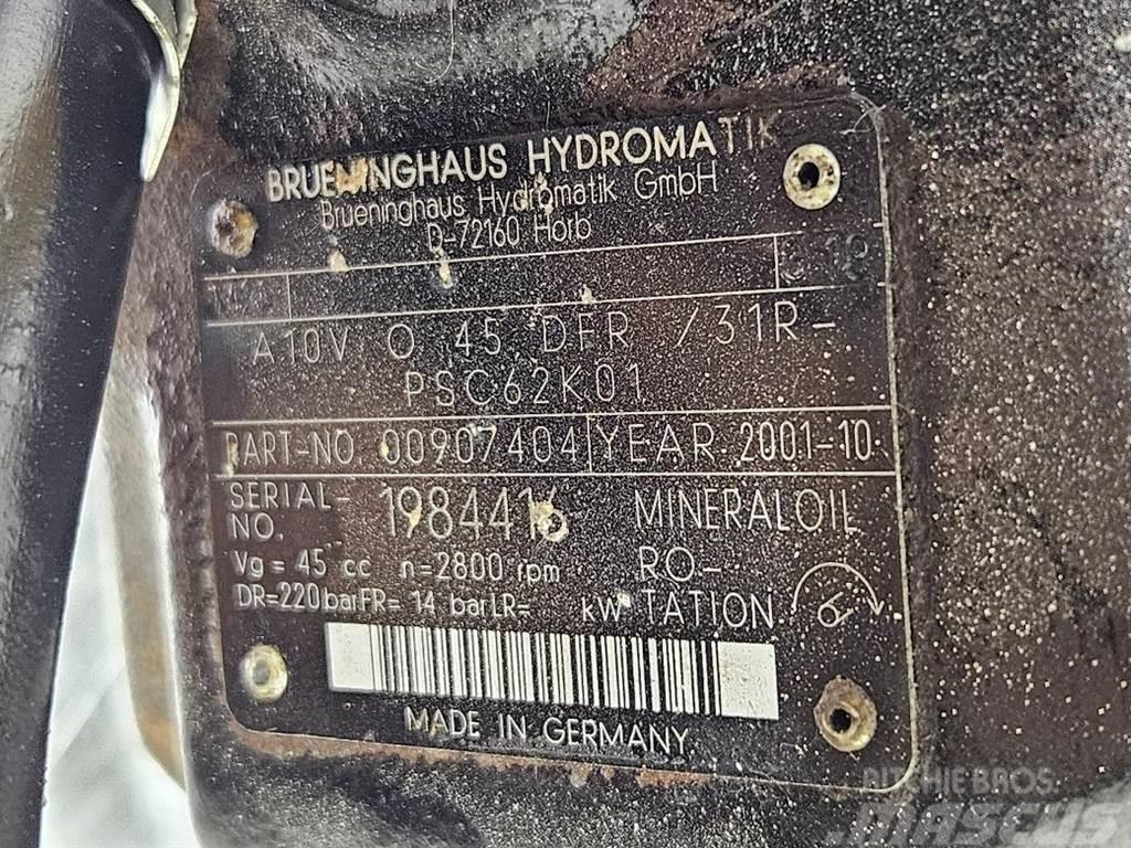 Brueninghaus Hydromatik A10VO45DFR/31R-Load sensing pump Hidravlika