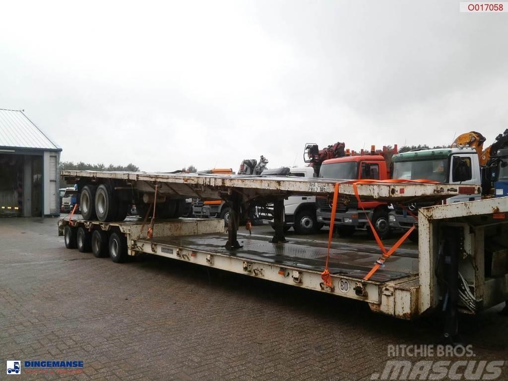  Traylona 2-axle platform trailer 39000KG / Extenda Nizko noseče polprikolice
