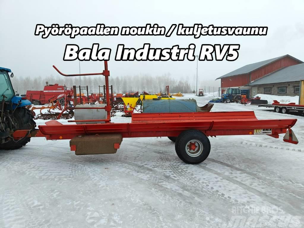 Bala Industri RV5 paalivaunu - VIDEO Prikolica za bale