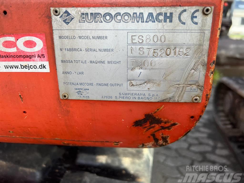 Eurocomach es800 Midi bagri 7t – 12t