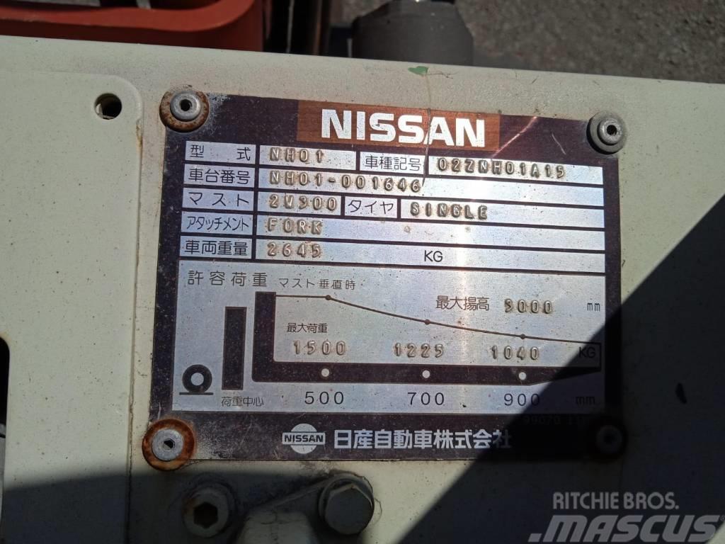 Nissan 02ZNH01A15 Plinski viličarji