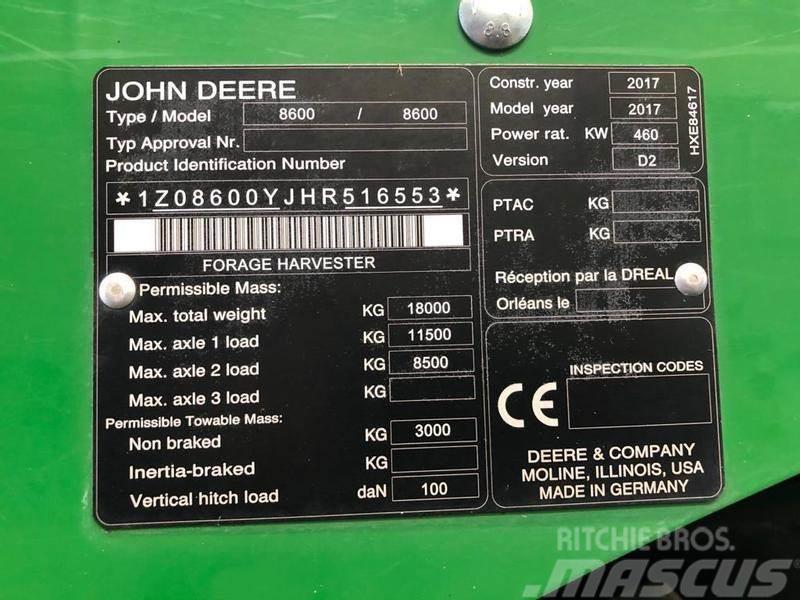 John Deere 8600 inklusive Garantie, inklusive Zinssubventioni Drugi kmetijski stroji