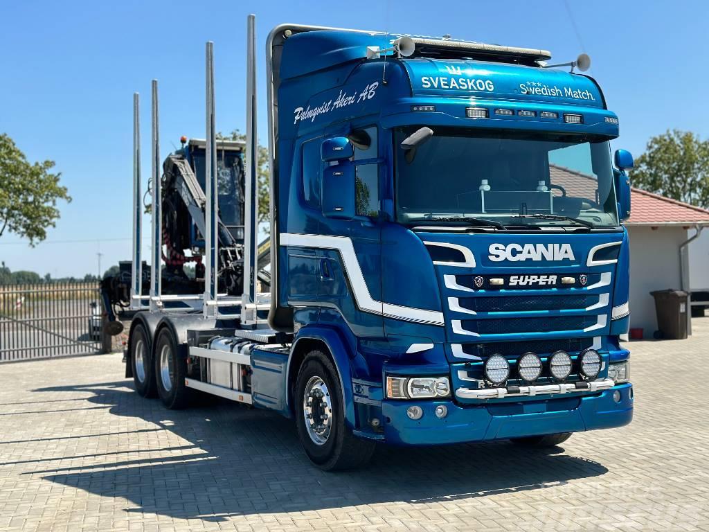 Scania R580 Tovornjaki za hlode
