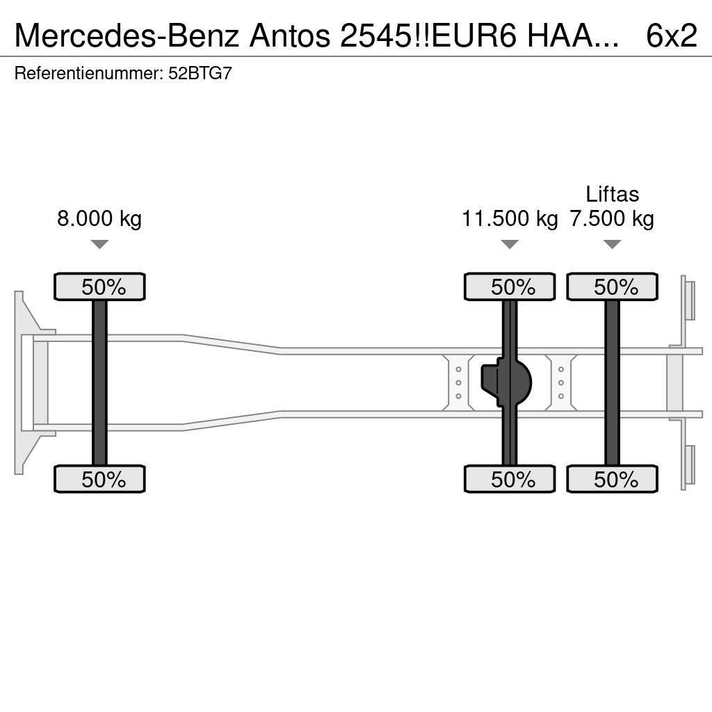 Mercedes-Benz Antos 2545!!EUR6 HAAK/ABROLLKIPPER!!KNICKARM!! Kotalni prekucni tovornjaki