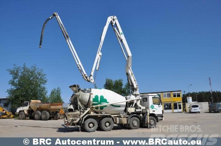 Mercedes-Benz Actros Kamionske črpalke za beton