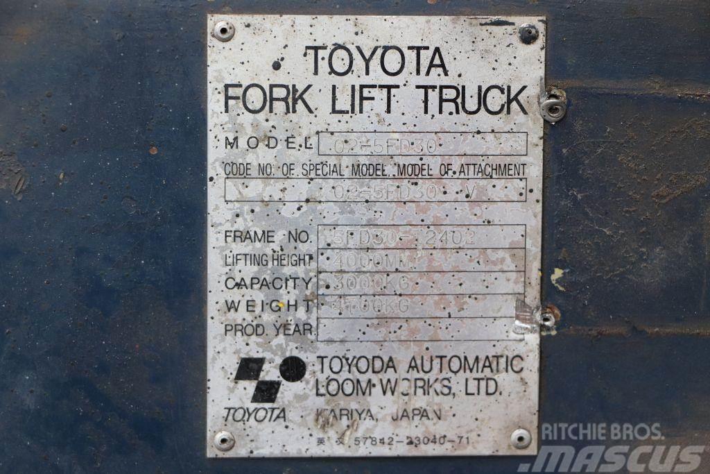 Toyota 02-5FD30 Dizelski viličarji