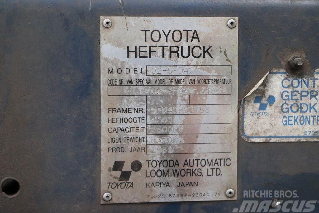 Toyota 02-5FD40 Dizelski viličarji