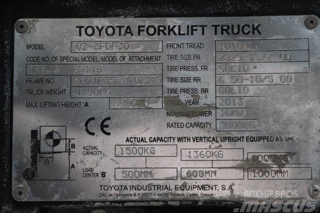 Toyota 02-8FDF30 Dizelski viličarji