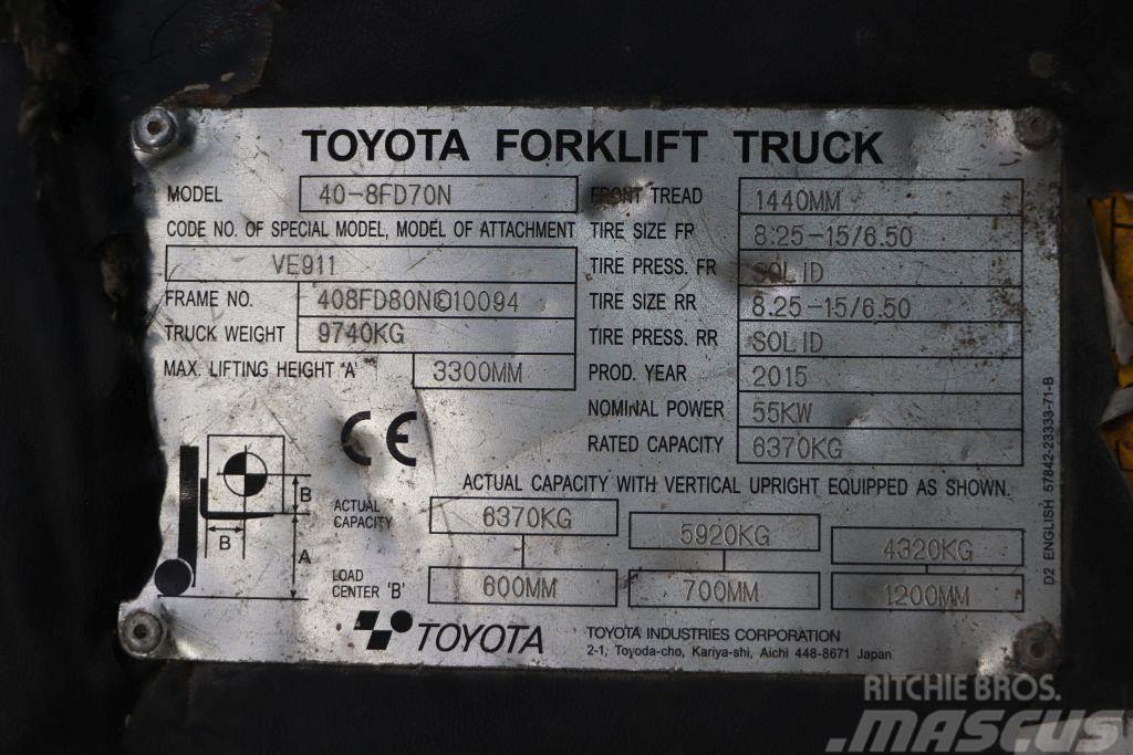 Toyota 40-8FD70N Dizelski viličarji