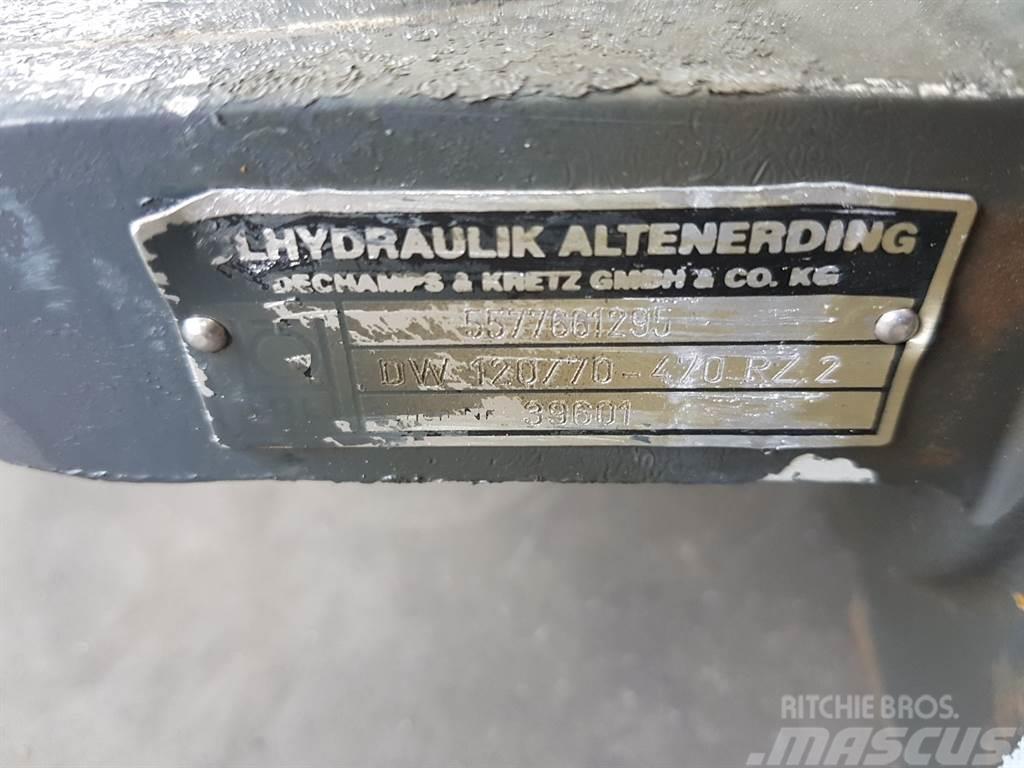 Fuchs MHL320-5577661295-Outrigger cylinder/Zylinder Hidravlika