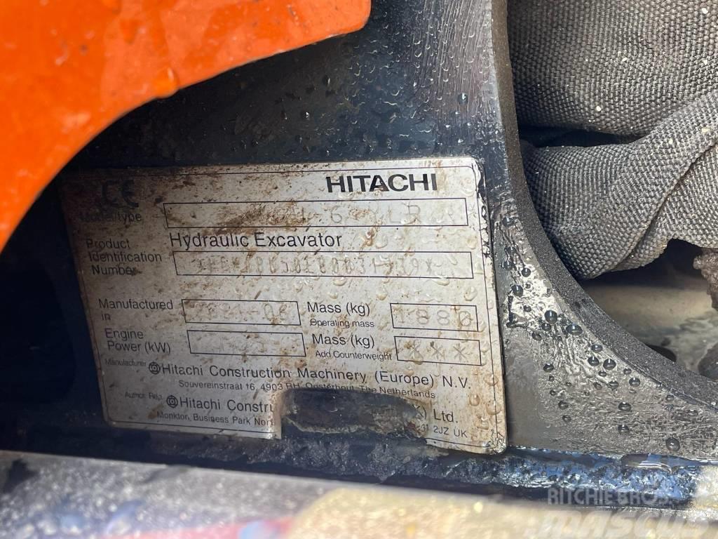 Hitachi ZX 19-6 Mini bagri <7t