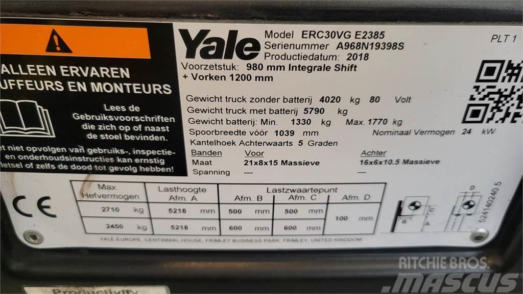 Yale electro 2018 ERC30VG Električni viličarji