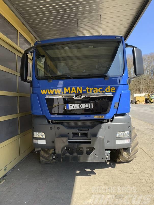  amag MFT truck Hydrostat, 480 PS Zapfwelle Drobilci lesa