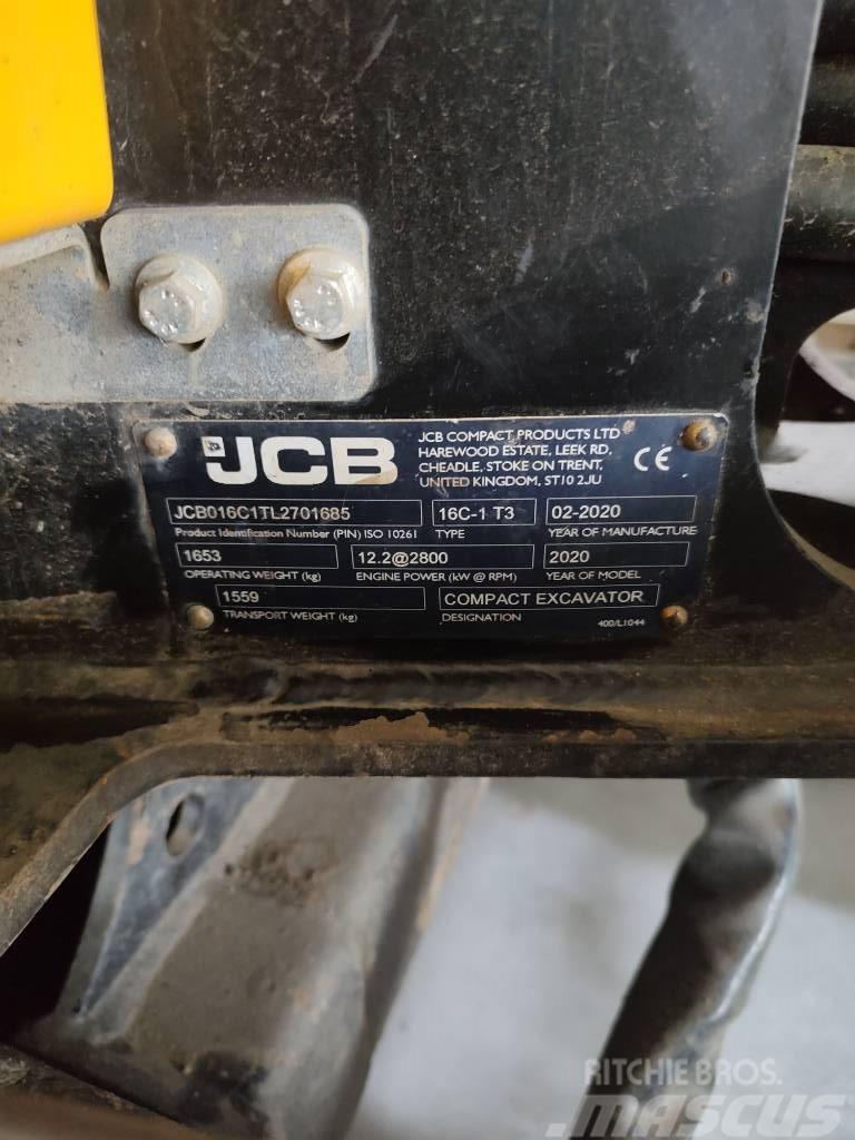 JCB 16 C-1 Mini bagri <7t