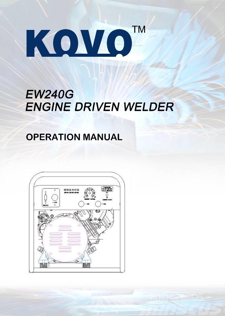  New Kohler powered welder generator EW240G Varilni instrumenti