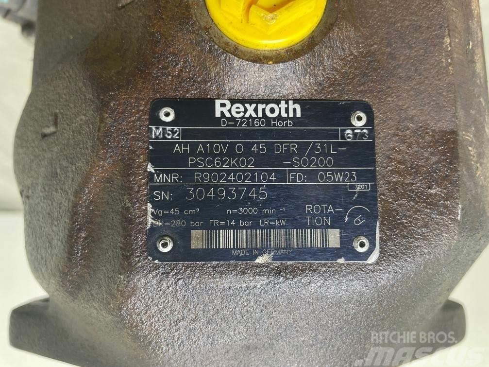 Rexroth A10VO45DFR/31L-R902402104-Load sensing pump Hidravlika