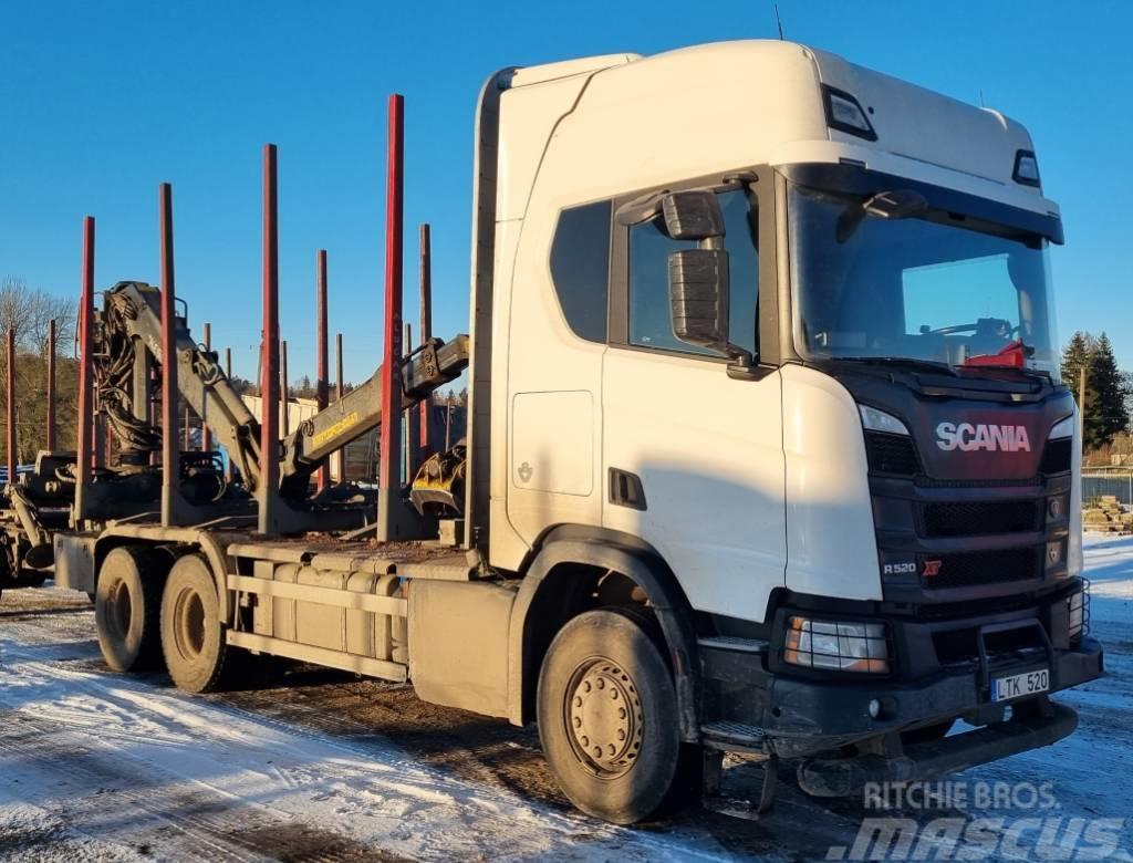 Scania R520 6x4 Tovornjaki za hlode