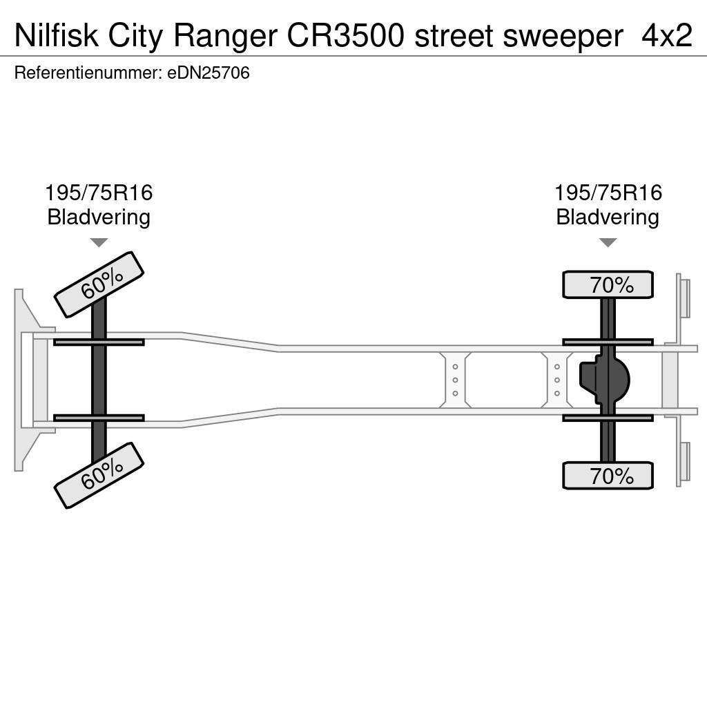 Nilfisk City Ranger CR3500 street sweeper Vakuumski tovornjaki