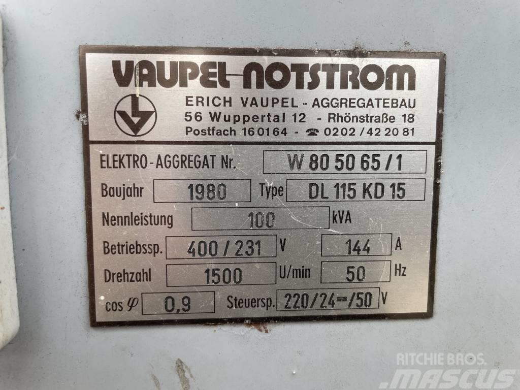  Notstromaggregat Vaupel 100 kVA Dizelski agregati