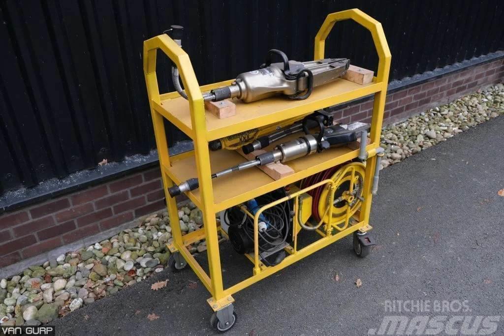 Weber Hydraulic spreader + Power unit + ram + cutter Druga prijemala