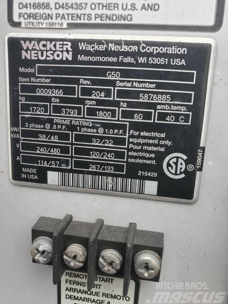 Wacker Neuson G 50 Dizelski agregati